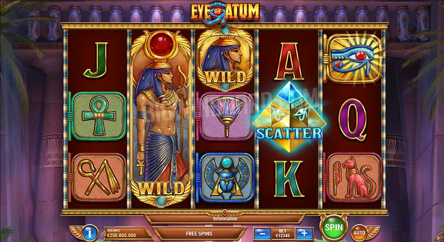 Game Slot Online Eye of Atum