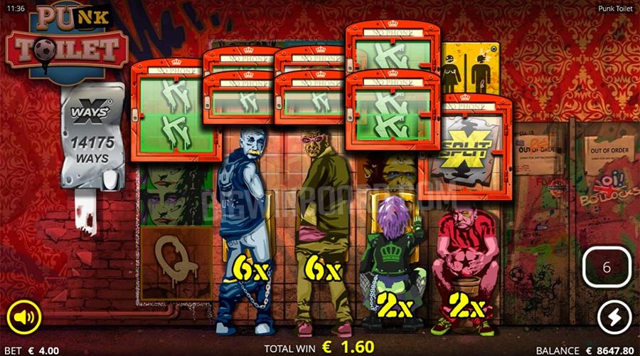 Slots Online Punk Toilet