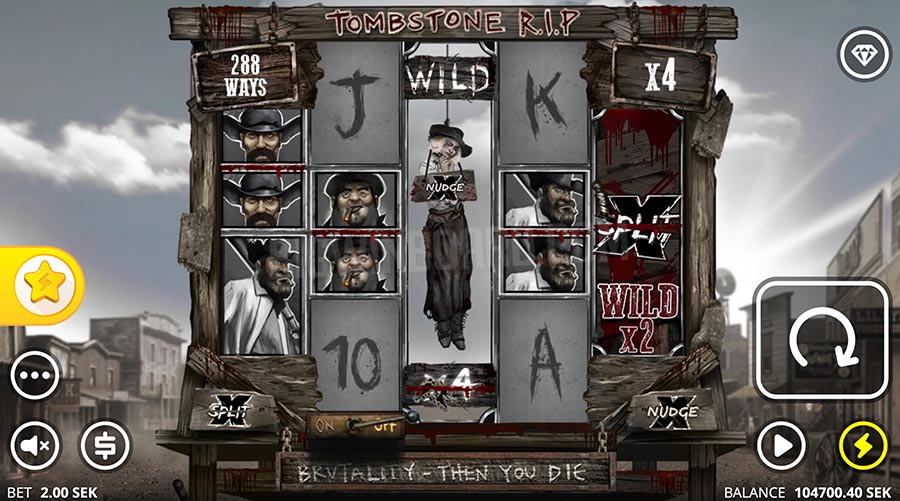 Slots Online Tombstone RIP