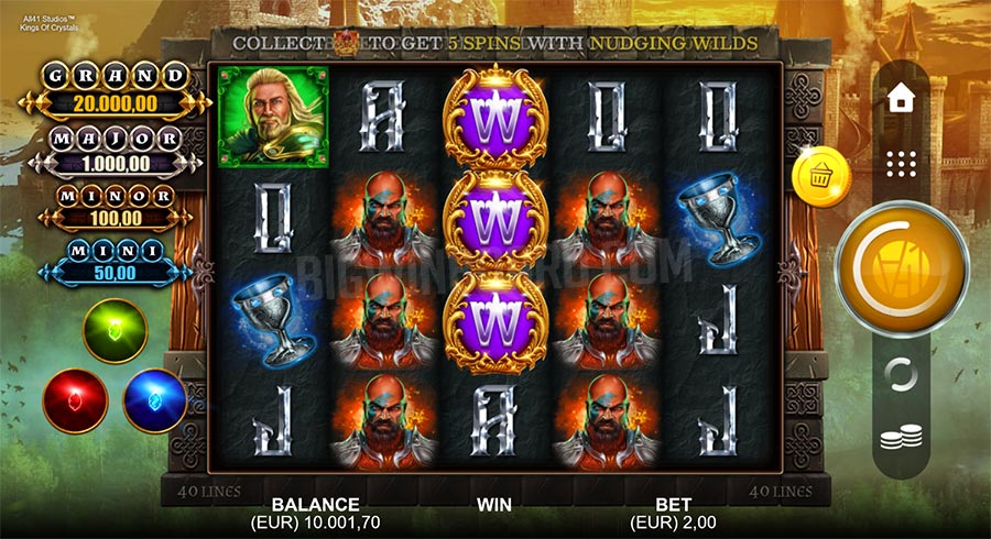 Slots Online Kings of Crystals